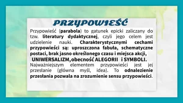 Cechy przypowieści, które zmieniają sposób myślenia o literaturze i moralności