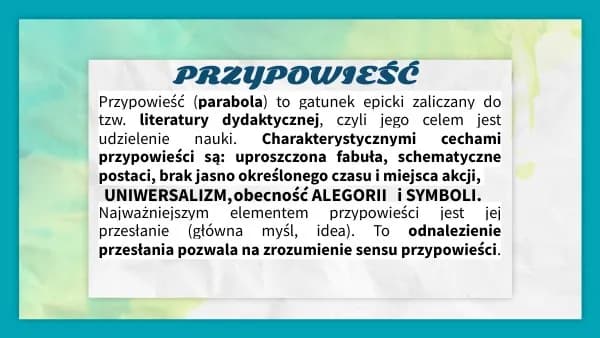 Cechy przypowieści, które zmieniają sposób myślenia o literaturze i moralności